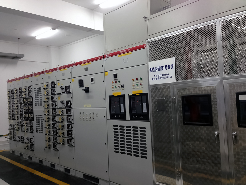 香伯倫國(guó)際大酒店配電安裝工程
